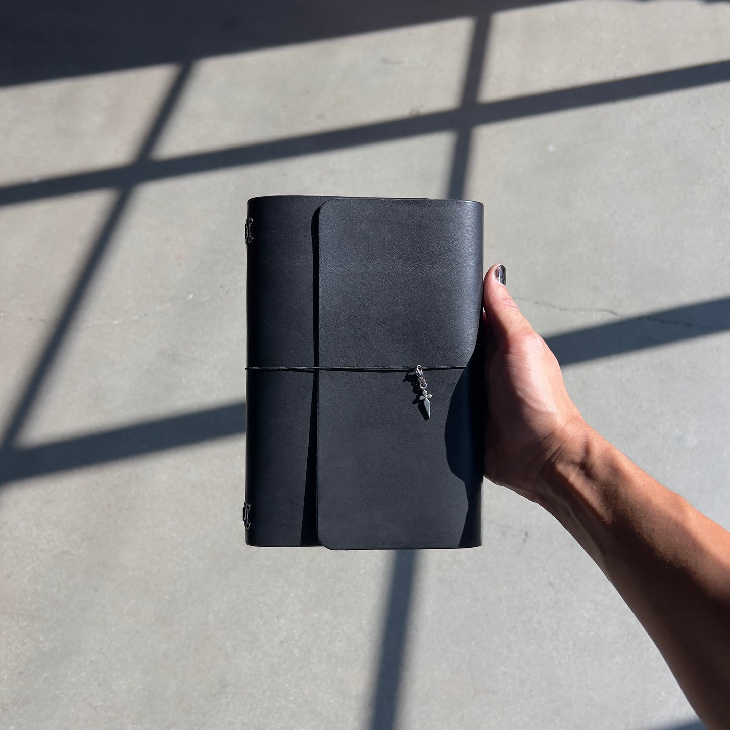 dark fantasy (Leather Notebook in A5)