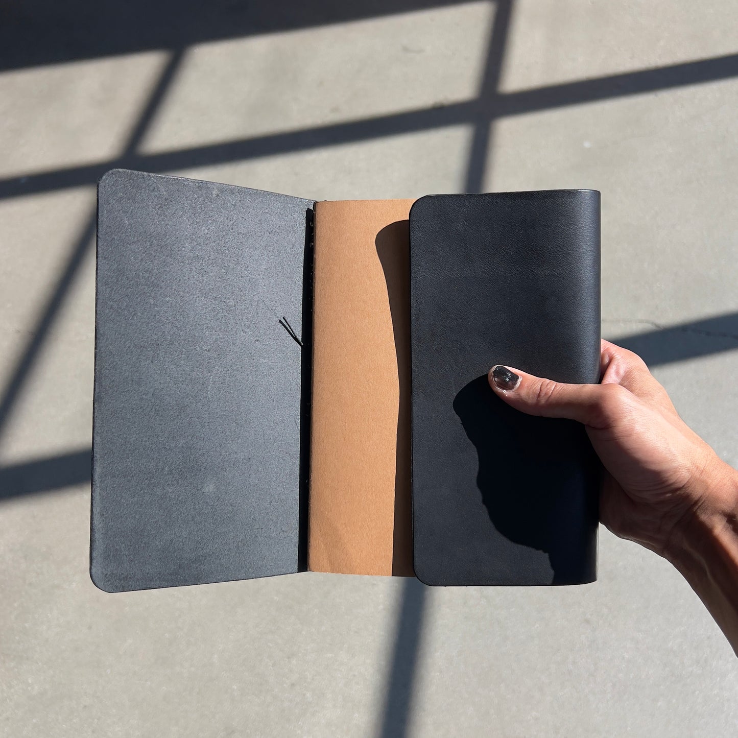 dark fantasy (Leather Notebook in A5)