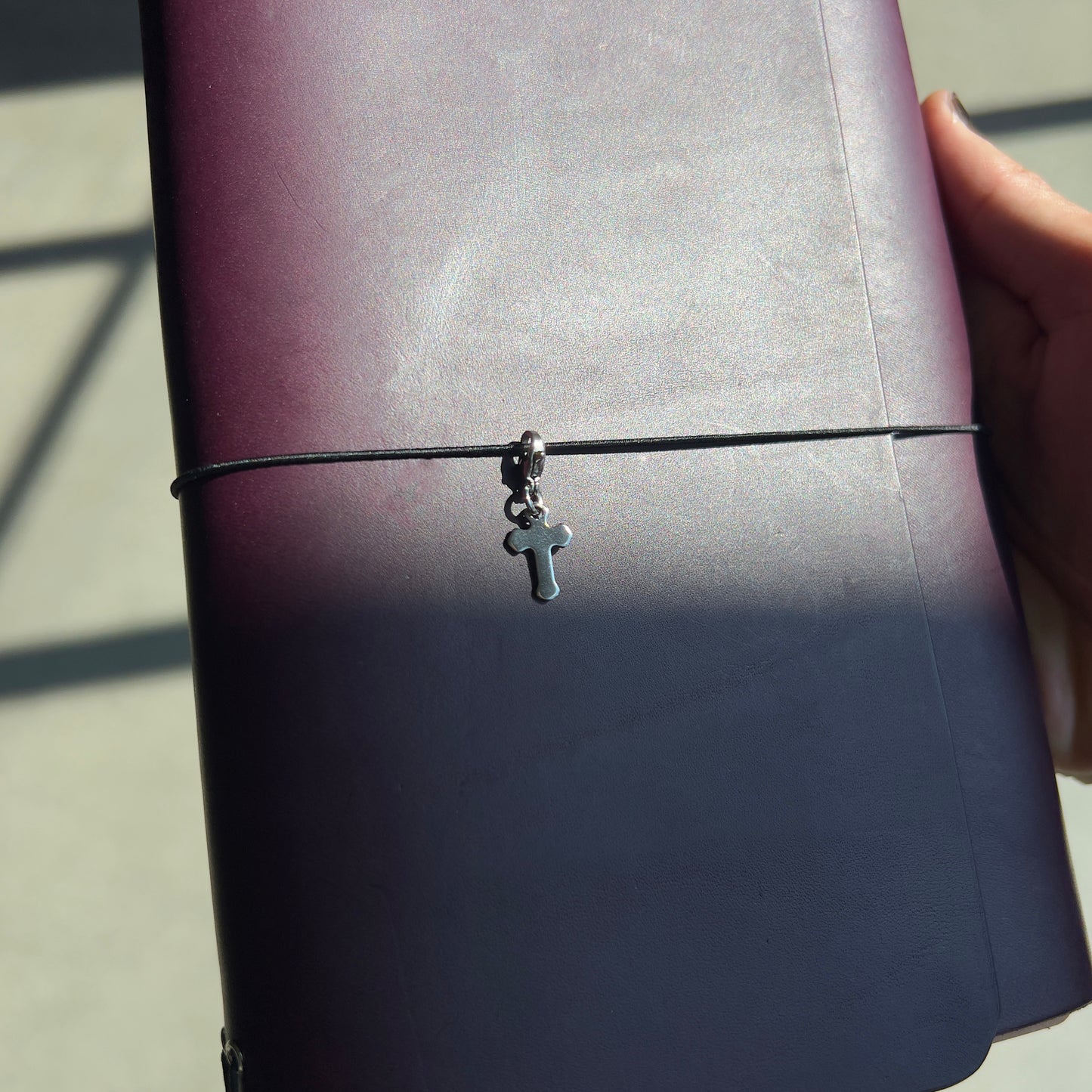 purple haze (Leather Notebook in A5)