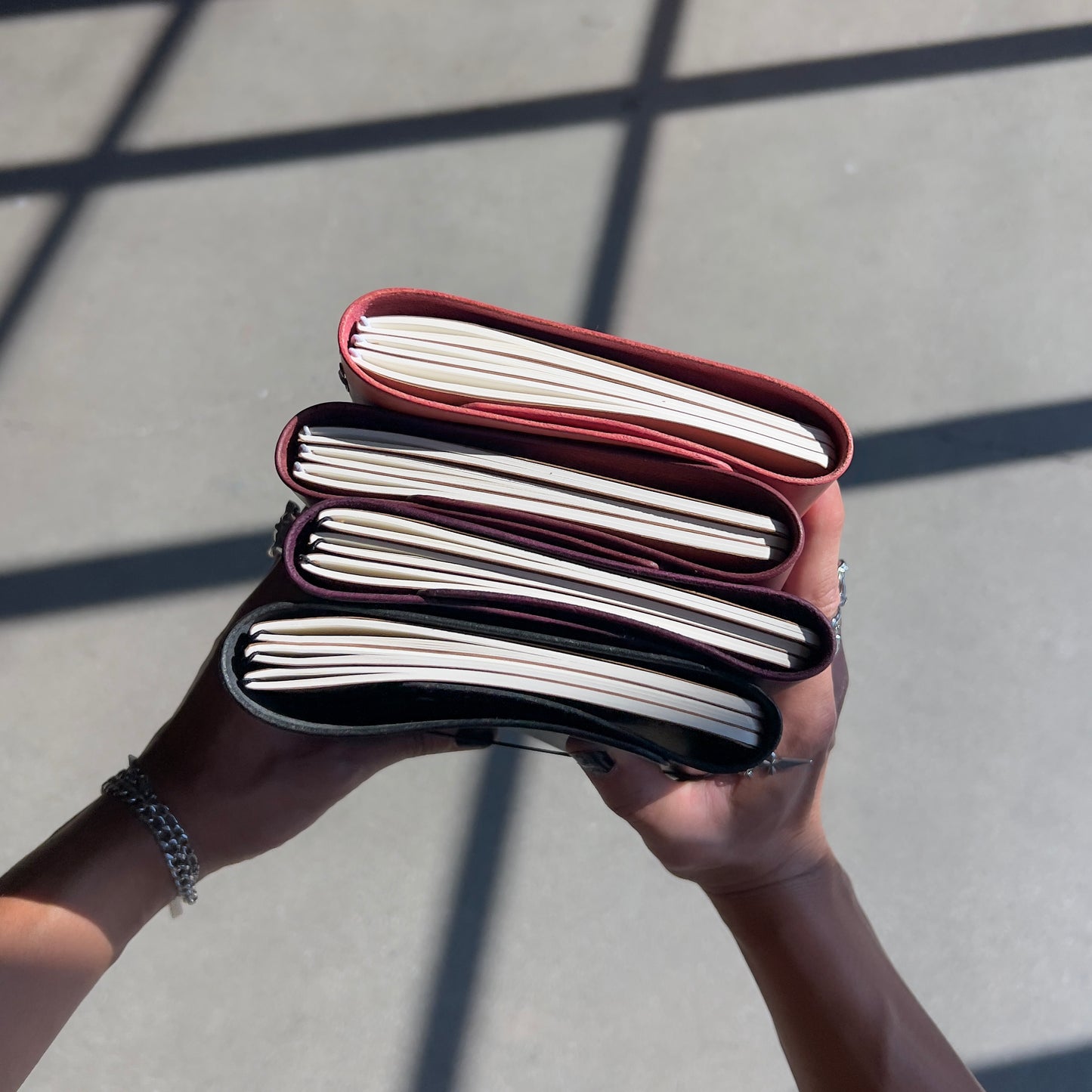 made in heaven (Leather Notebook in A5)
