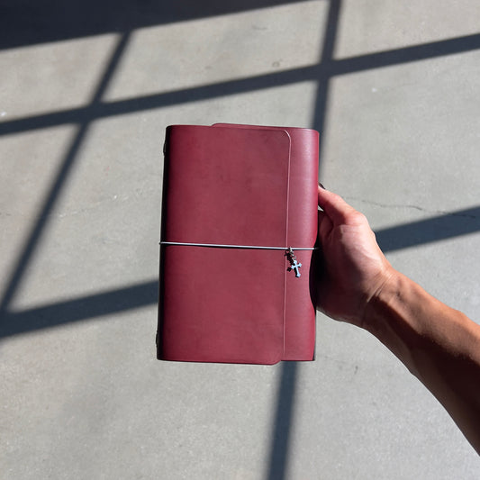 made in heaven (Leather Notebook in A5)